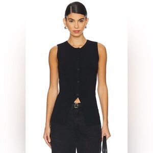 ALL THE WAYS Penny Button Front Top - NWOT